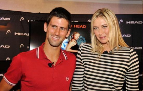 Sharapova şi Djokovic, cei mai buni sportivi din lume în 2014