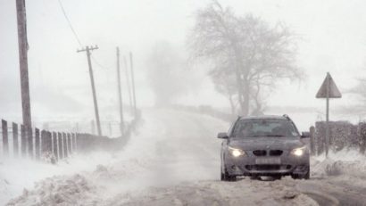 Starea drumurilor, ora 15.30. A fost redeschis tronsonul Grădiştea – Smârdan al DN 22