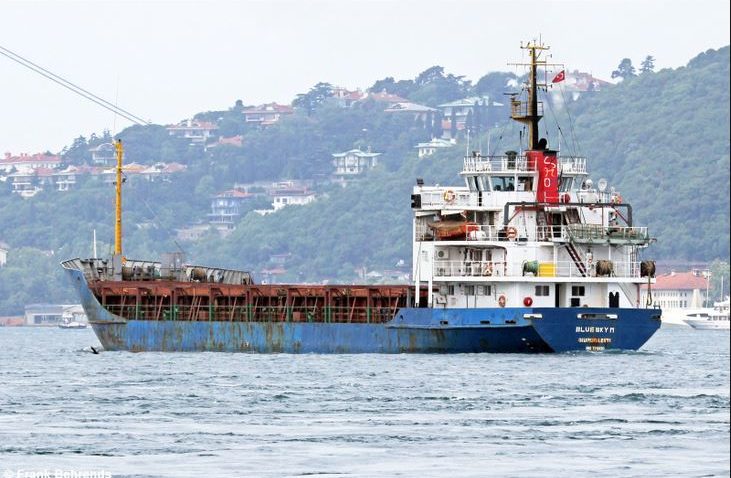 „Căpitanul” navei Blue Sky M sub pavilion moldovean îşi povesteşte aventura