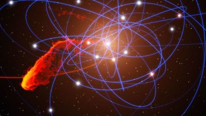 Un obiect cosmic misterios, detectat în apropierea găurii negre din centrul Căii Lactee