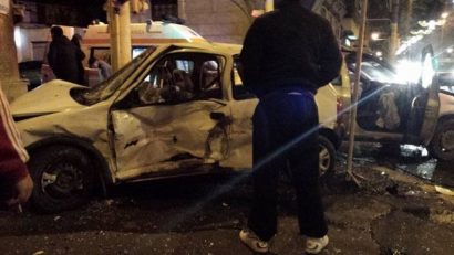 Militari americani, implicaţi într-un accident de circulaţie în centrul Constanţei