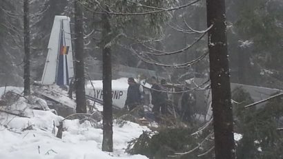 Victimele accidentului aviatic din Apuseni, comemorate la locul tragediei, la un an de la eveniment