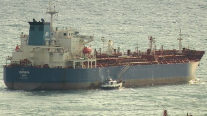 Navă eşuată lângă Portul Midia