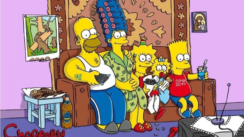 Copie fidelă a casei din „Familia Simpson”, construită în Rusia
