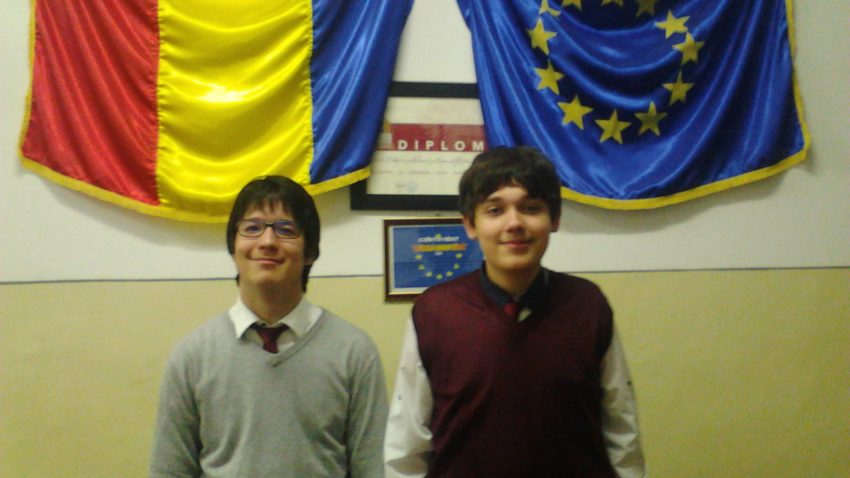 Elevii de clasa a IX-a Hakan Calila şi Dan Mircea Neagoe, admişi la facultate