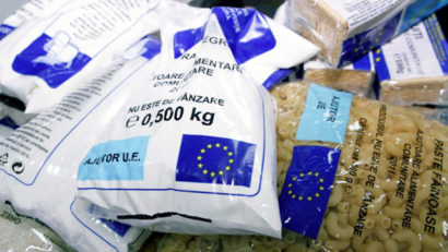 CONSTANȚA: Continuă distribuirea ajutoarelor alimentare de la Uniunea Europeană