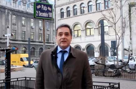 Steaguri în BERNĂ la Ambasada Franţei din România