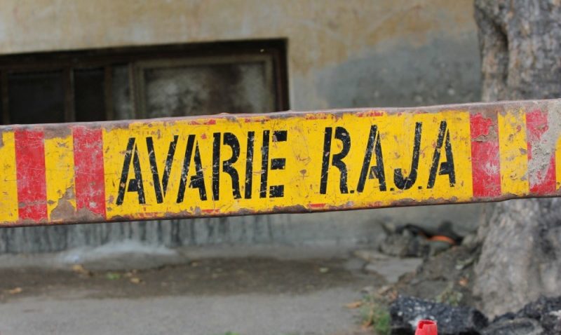 Avarie RAJA- trafic îngreunat pe bulevardul Alexandru Lăpuşneanu