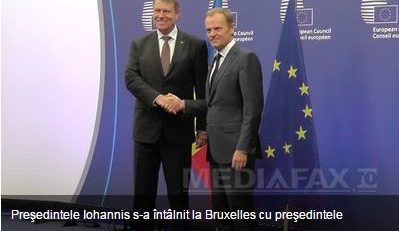 Klaus Iohannis s-a întâlnit cu Donald Tusk