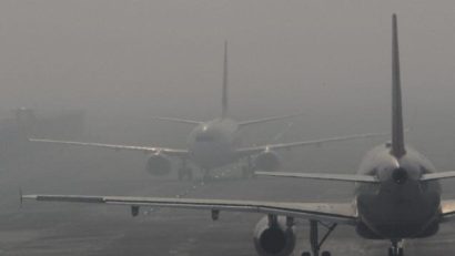 Curse aeriene anulate, sau direcţionate către Mihail Kogălniceanu, din cauza ceţii