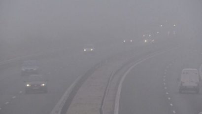 ATENȚIE șoferi: Ceață densă în județele Constanța și Tulcea