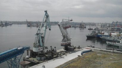A fost finalizată extinderea danei de gabare din Portul Constanţa