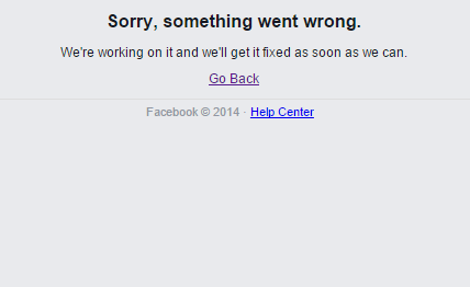 UPDATE – PANICĂ: Facebook nu merge!