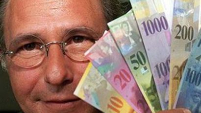 Datornicii în franci elveţieni ies duminică în stradă