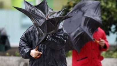 ALERTĂ ANM: precipitații și intensificări ale vântului