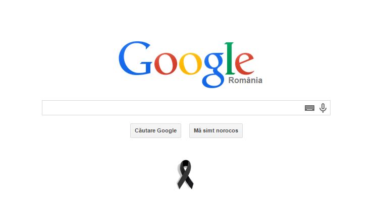 Google, doliu pentru Franţa