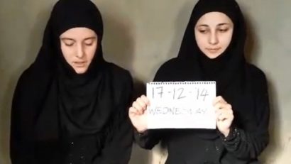 Cele două italience răpite în Siria, au revenit în ţară
