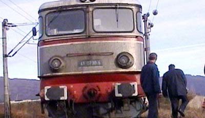 Cluj. Tren deraiat după ce a lovit o cireadă de vite!