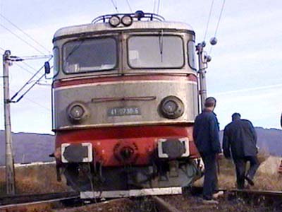 Cluj. Tren deraiat după ce a lovit o cireadă de vite!