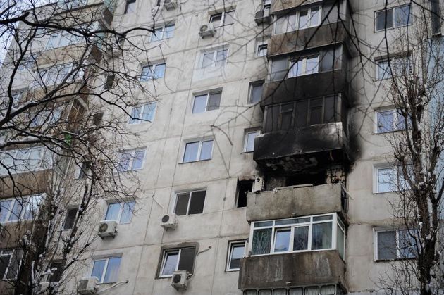 Explozie într-un bloc de locuințe