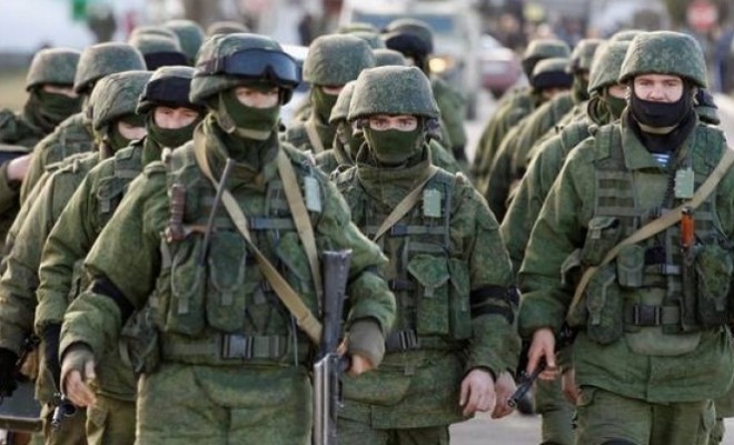 Militari ruşi la graniţa cu Finlanda
