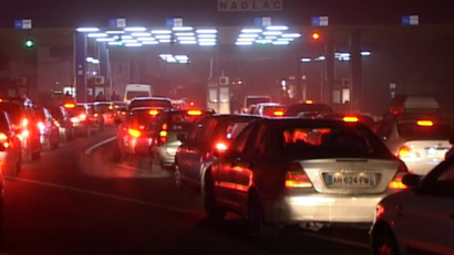 Aglomeraţie şi la ieşirea din ţară, pe la vama Nădlac