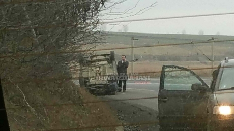 Ludovic Orban, accident rutier la întoarcerea de la Iaşi, de la Ziua Unirii