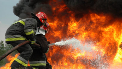 Incendiu în Constanța