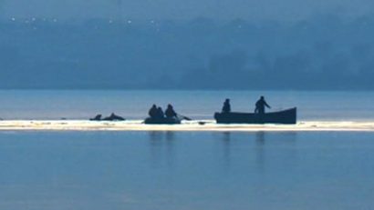 Update – CONSTANŢA: Intervenţie pe lacul Siutghiol. Pompierii încearcă să salveze un câine