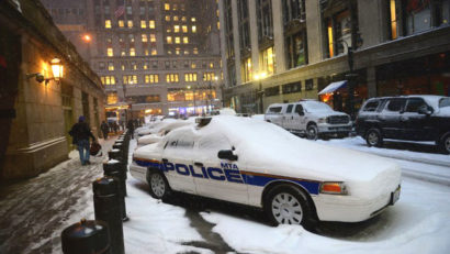 New York-ul oraş fantomă din cauza ninsorii