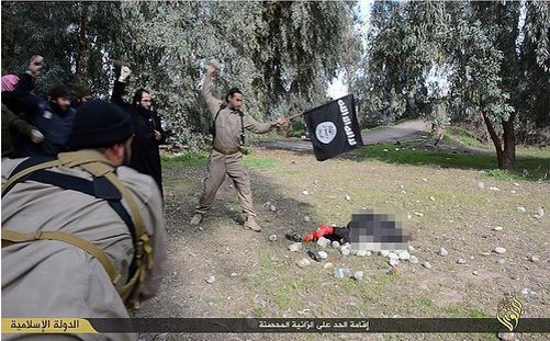 IMAGINI ŞOCANTE. Stat Islamic, brutalitate extremă