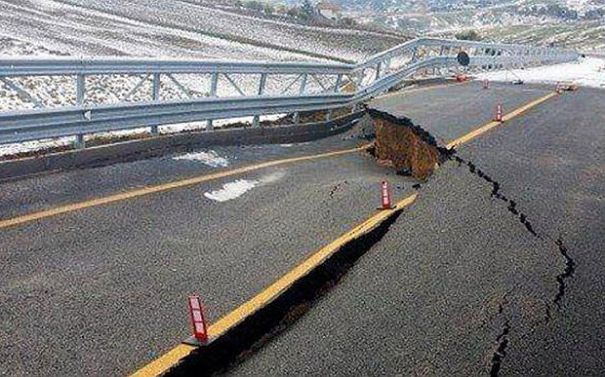 Viaduct prăbuşit în Sicilia