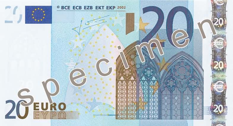 Banca Centrală Europeană prezintă noua bancnotă de 20 de EURO