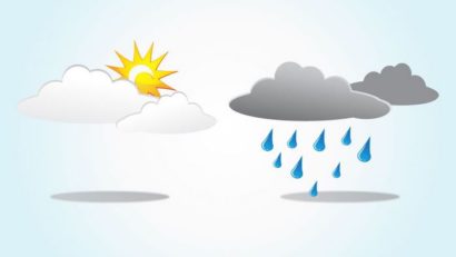 Vreme ploioasă, miercuri, în Dobrogea. Joi, soare şi 15 grade Celsius