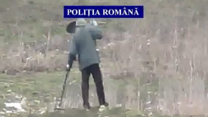 (VIDEO) Cum a capturat Poliţia Constanţa cele peste o mie de monede de patrimoniu