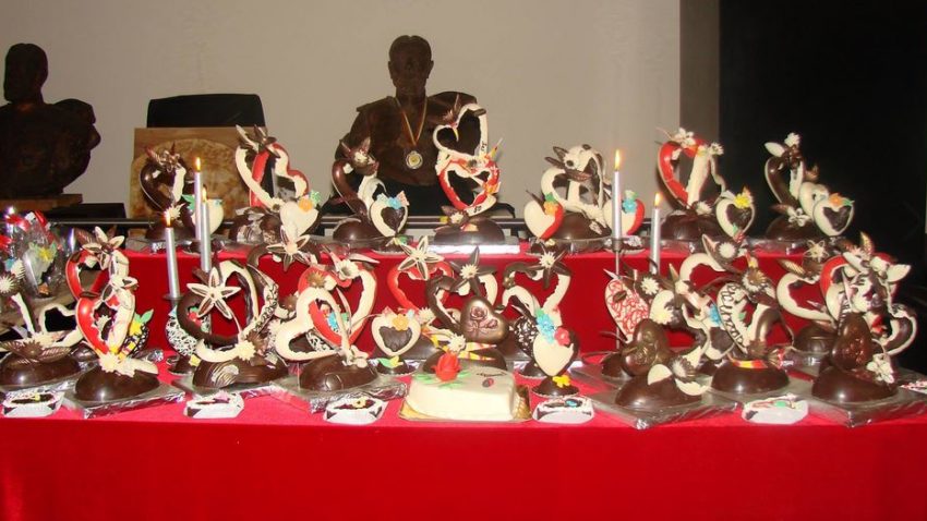 Love, sweet love. Expoziţie de ciocolată la Constanţa, de Ziua Îndrăgostiţilor