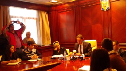 Primarul Mazăre, faţă în faţă cu elevii constănţeni