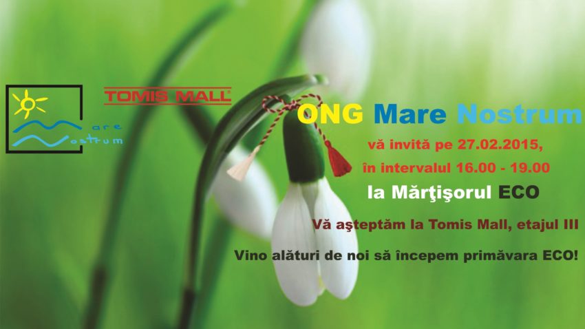 Mare Nostrum oferă, la început de primăvară, Mărțișorul ecologic