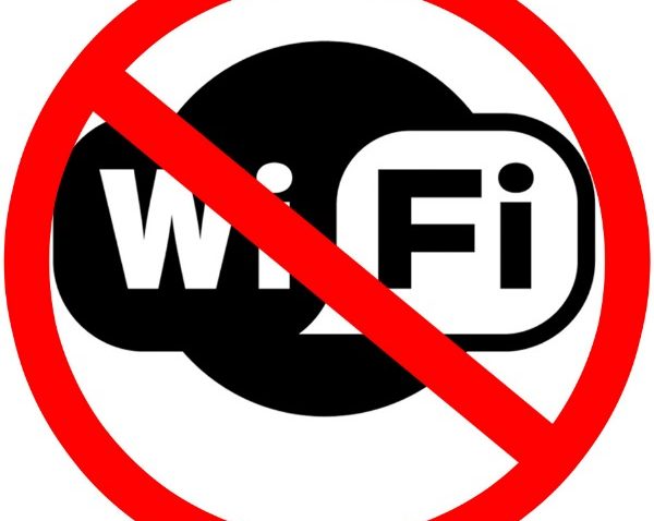 Interzis la mobil, radio, TV și wi-fi
