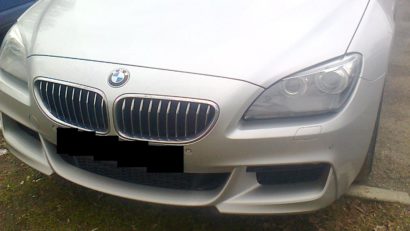 BMW furat descoperit în Portul Constanța