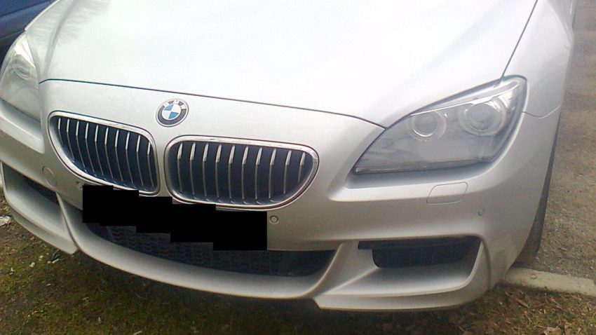 BMW furat descoperit în Portul Constanța