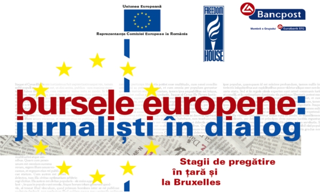 „Bursele Europene: Jurnaliști în Dialog”, ediția 2015