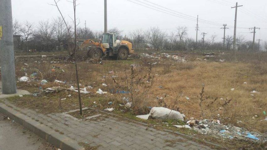 La Medgidia a început curăţenia de primăvară