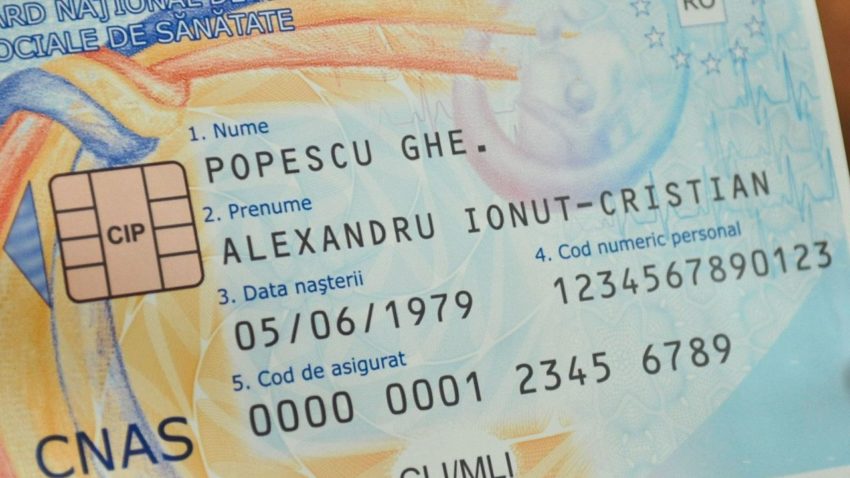 Cardul de sănătate intră de astăzi în vigoare