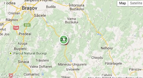 Vineri dimineaţa. CUTREMUR de 3,7 grade în Vrancea