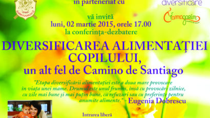 Despre alimentaţia sănătoasă a copiilor, la Curtea Brâncovenească. Intrare liberă