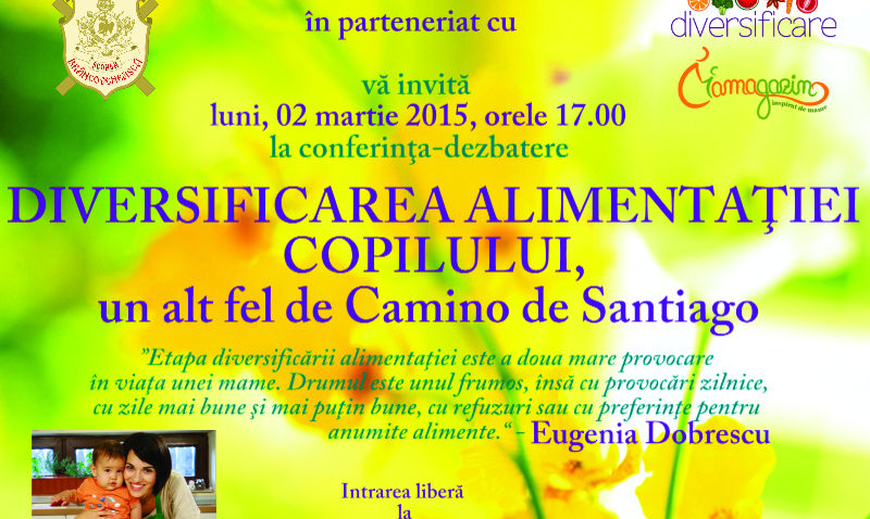 Despre alimentaţia sănătoasă a copiilor, la Curtea Brâncovenească. Intrare liberă