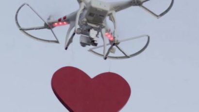 (VIDEO) Love is in the air. SURPRIZĂ pentru îndrăgostiţii din Constanţa