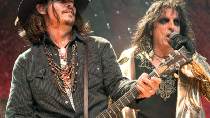 Alice Cooper şi Johnny Depp au înfiinţat un super-grup rock