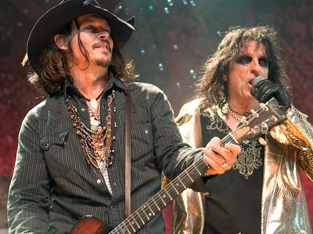 Alice Cooper şi Johnny Depp au înfiinţat un super-grup rock